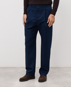 Valentino Сині штани з емблемою 8V3RBO20ALS