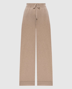 Demiur Брюки из кашемира бежевого цвета CASH422