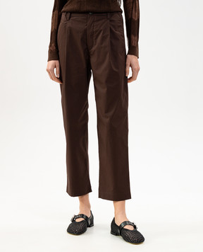 Sofie D`Hoore Коричневые брюки PICO PICOCTOP