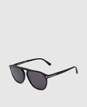 Tom Ford Чорні сонцезахисні окуляри Jasper FT0835