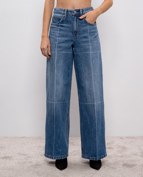 Alexander Wang Сині джинси з ефектом потертості 4DC4254848
