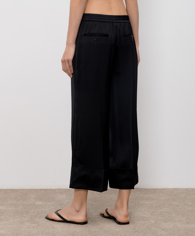 Toteme Чорні штани 262WRB0398FB0546 зображення 3