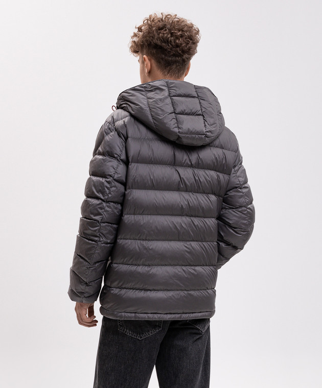 Moncler Серый пуховик Verith L20911A00004599Q0 изображение 4