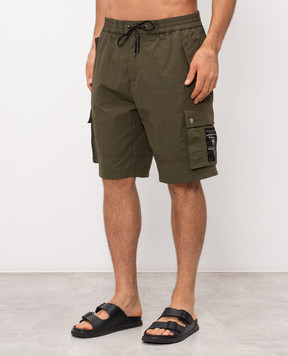 Dolce&Gabbana Шорты для плавания цвета хаки M4F51TON0C9