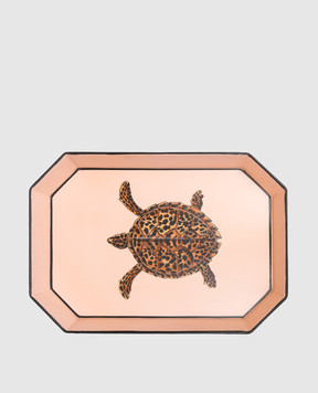 Les Ottomans Декоративна рожева таця з принтом IT118