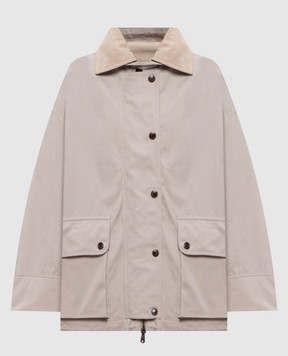 Brunello Cucinelli Сіра куртка MG5457631P