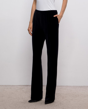 Tom Ford Черные велюровые штаны PAJ180JEX154