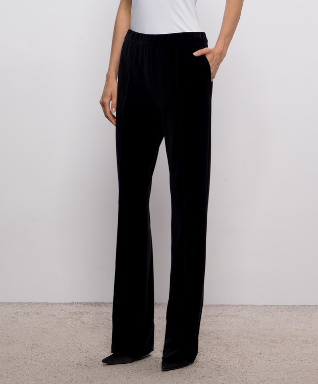 Tom Ford Черные велюровые штаны PAJ180JEX154 изображение 3