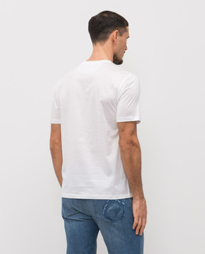 Stefano Ricci Белая футболка с логотипом MNH6104960TE0001