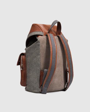 Brunello Cucinelli Дитячий комбінований рюкзак BTEFAB134