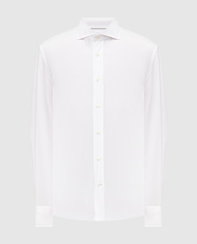 Brunello Cucinelli Сорочка білого кольору MBUC41718