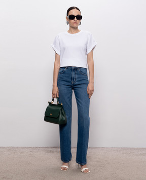 Victoria Beckham Белая футболка Tilly 1226JTS007471A