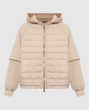 MooRER Бежевая куртка ERSILIA со съемными рукавами ERSILIAJS3