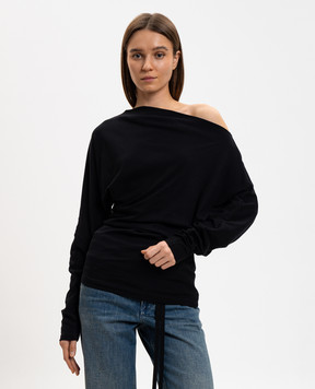 Ann Demeulemeester Черный джемпер Roos B0013815FA045