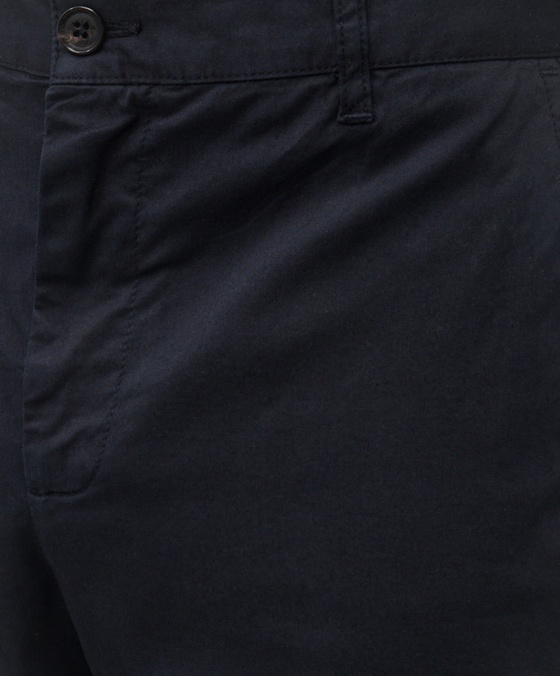 ISAIA Синие брюки PNT046XP871 изображение 5