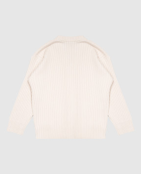 Dolce&Gabbana Детский бежевый кардиган из шерсти L5KWNYJDVNE812+