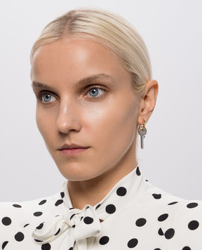 Vetements Моносерьга Key с гравировкой логотипа UH76EA700SG