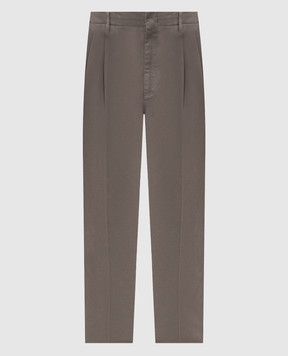 Brunello Cucinelli Сірі штани M252DS2440
