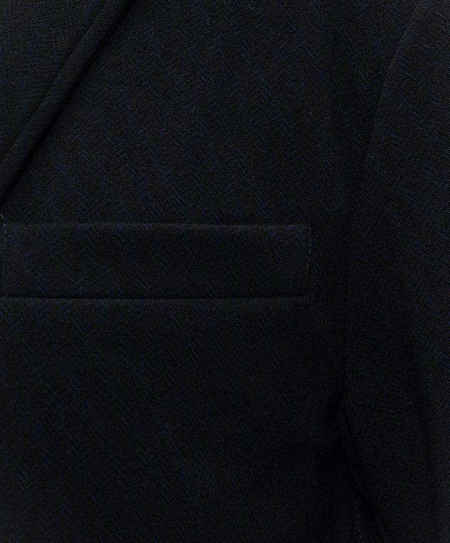 Trussardi Синий пиджак Q007M000020NMI205J19 изображение 5