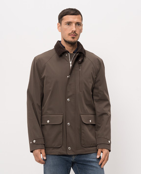 Brunello Cucinelli Коричневая куртка MV4066340