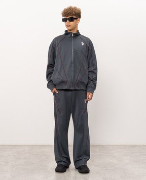 Off-White Сіра спортивна куртка 44MBD05QF26J001