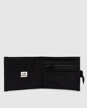 C.P. Company Чорне портмоне з логотипом MAC054A005349G