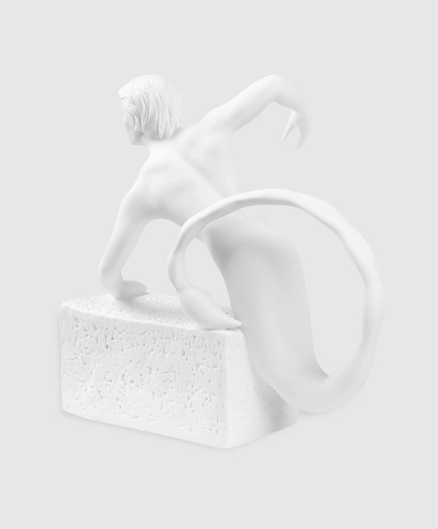 Palais Royal Декоративна біла порцелянова статуетка Zodiac Scorpio man 4523 зображення 2