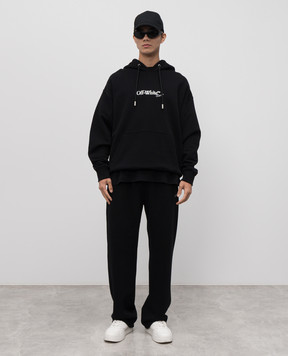 Off-White Чорне худі Scribble Arrow 44MBB085F5F00F