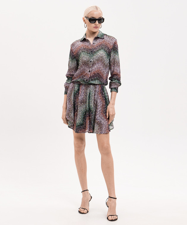 Missoni Спідниця міні з паєтками DS26SH18BC0065 зображення 2