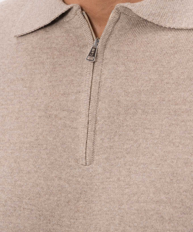 Cashmere&Whiskey Бежеве поло 94394Z зображення 5