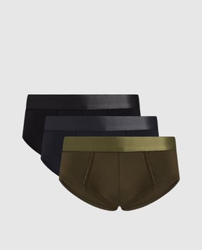 CDLP Набор трусов-слипов с узором логотипа в тон MUW004011723