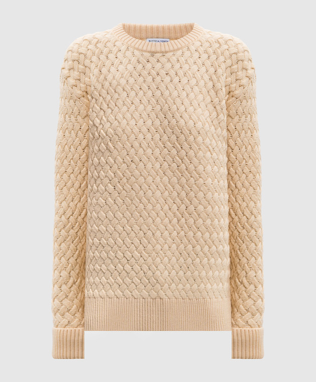 Bottega Veneta Желтый свитер A0021KV6UI0