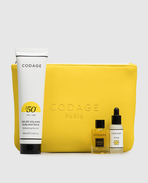 Codage Сонцезахисний набір YELLOW в косметичці PRES10503
