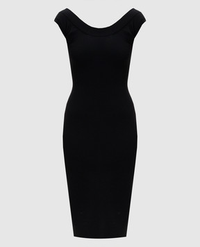 Versace Чорна сукня з відкритою спиною 10243991A17409