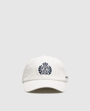 Sporty & Rich Біла кепка з вишивкою AC04085243WH06