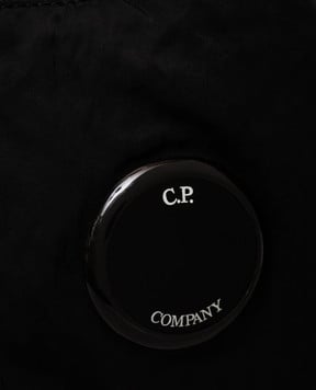 C.P. Company Чорна поясна сумка з патчем логотипа MAC734A005269G