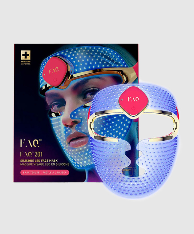 FAQ Силіконова LED-маска для обличчя FAQ 201 F016D зображення 2