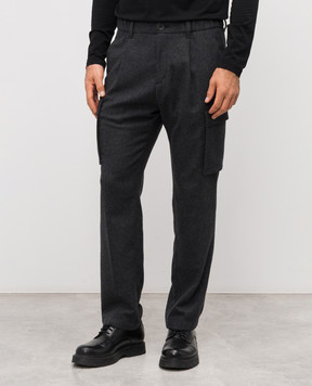 Herno Сірі карго з вовною PT000157U12772