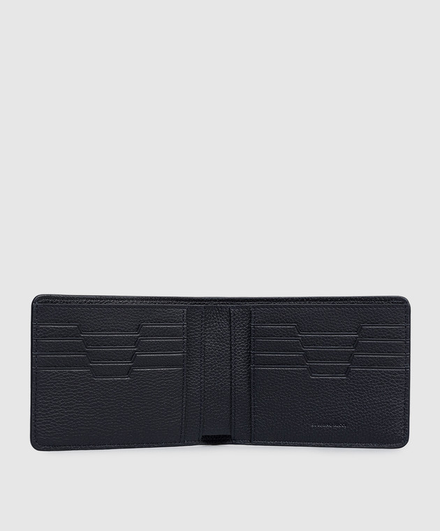 Stefano Ricci Синий кожаный портмоне PP301UMR изображение 3