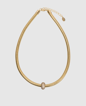 Lynyer Позолоченные ожерелья Serpent с подвеской LYNSERPNECK