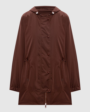 Yves Salomon Army Коричневый парка 26EFV03373L04W