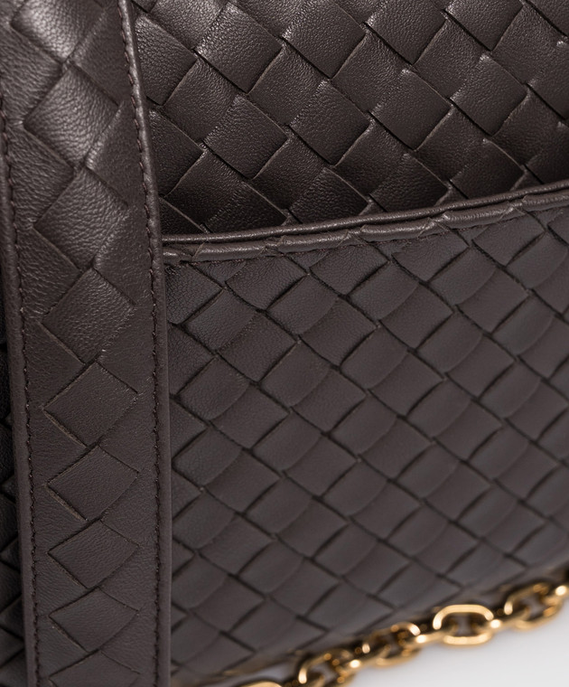 Bottega Veneta Коричнева шкіряна сумка Madison 876648V6JG0 зображення 4