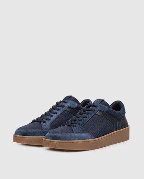 Canali Сині кросівки RC01358491229