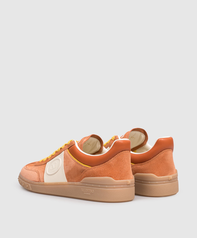 Valentino Помаранчеві замшеві кросівки Upvillage 8Y2S0H77LAL зображення 3