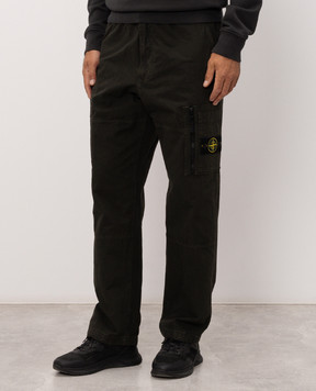 Stone Island Карго кольору хакі L2S153100015S0211