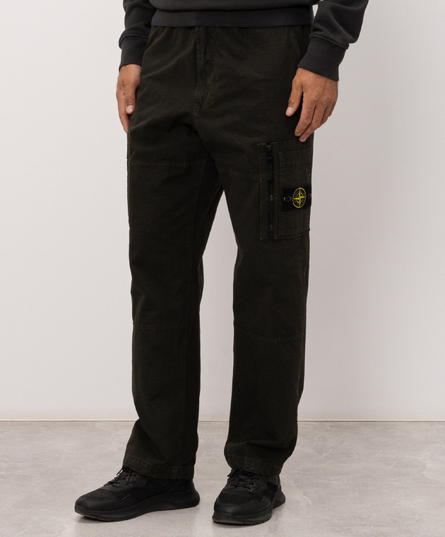 Stone Island Карго цвета хаки L2S153100015S0211 изображение 3