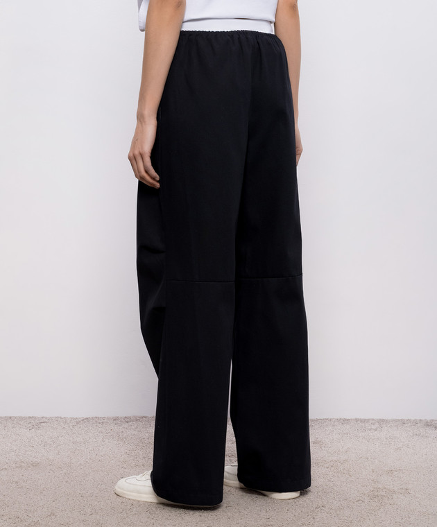 Alexander Wang Чорні штани з логотипом 1WC1264969 зображення 4