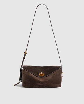 Balenciaga Коричнева сумка з нубуку Le 7 8681022ACJ0