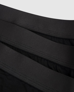 CDLP Набор черных трусов боксеров с узором логотипа MUW001011623