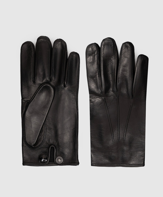 Tom Ford Черные кожаные перчатки TG774LSP028L